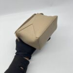 Loewe Mini Puzzle Edge Grained Taupe GHW