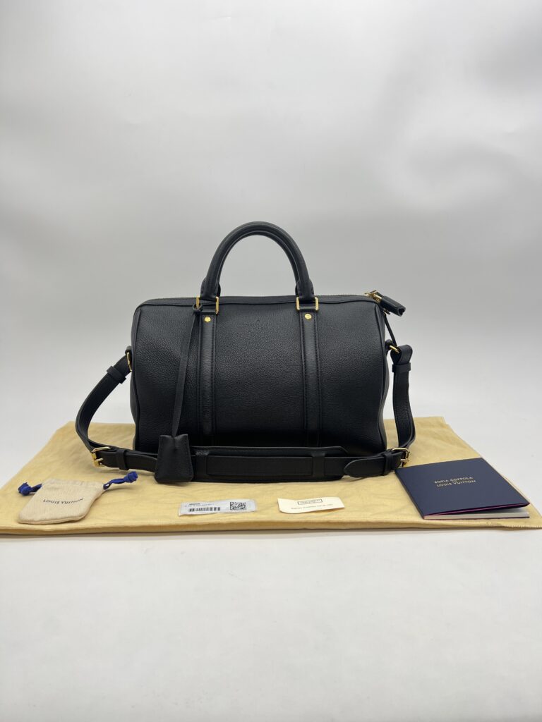 Louis Vuitton Sofia Cappola Speedy Black GHW