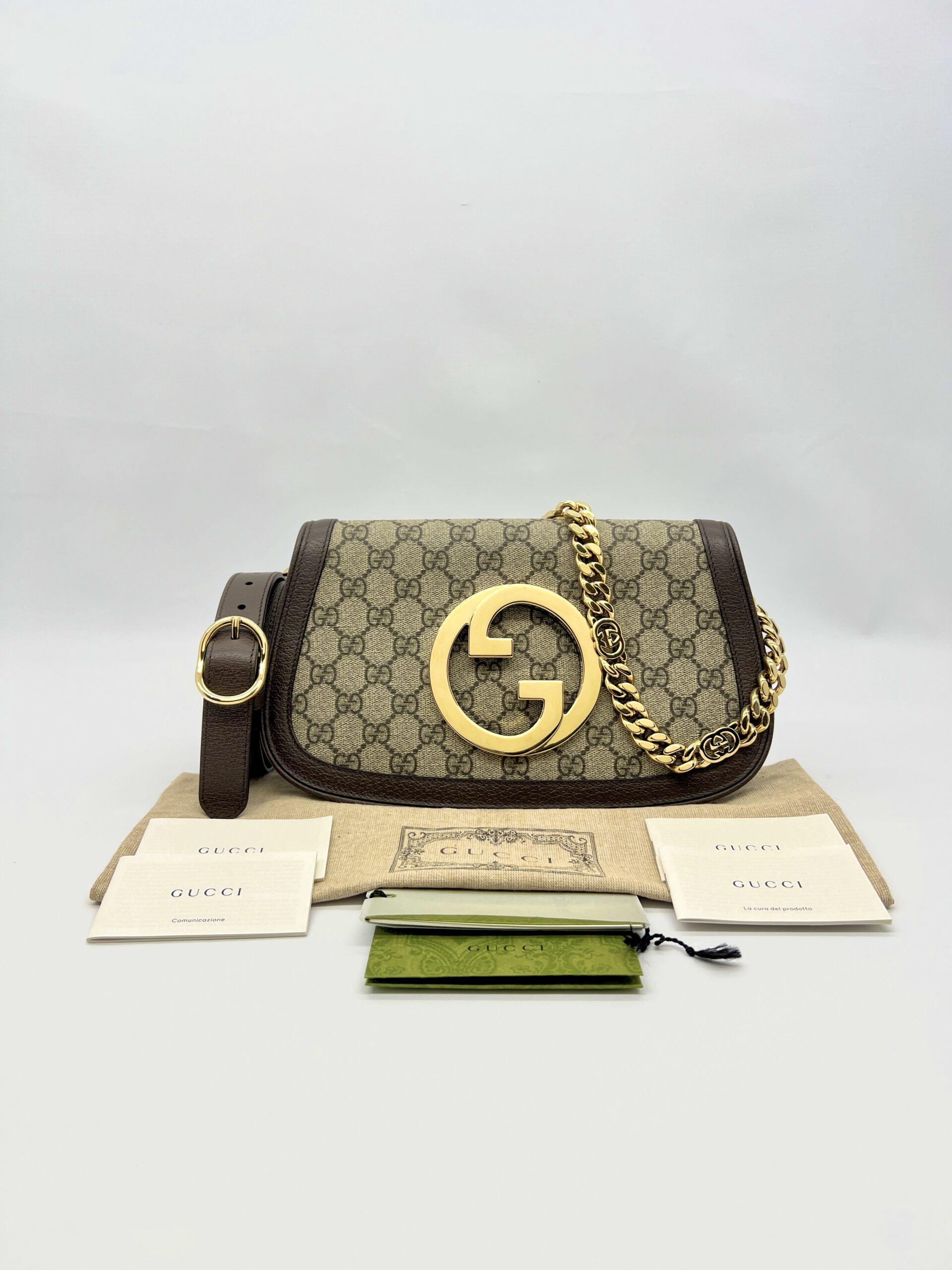 Gucci Blondie GG Supreme brown GHW