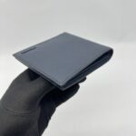 Prada Bifold Wallet Saffiano Navy Bal Tico