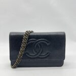Chanel Timeless Wallet On Chain Caviar Black GHW