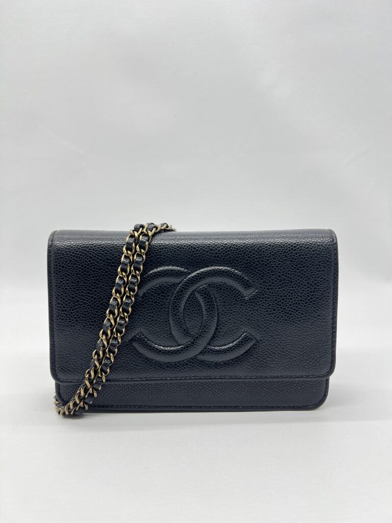 Chanel Timeless Wallet On Chain Caviar Black GHW