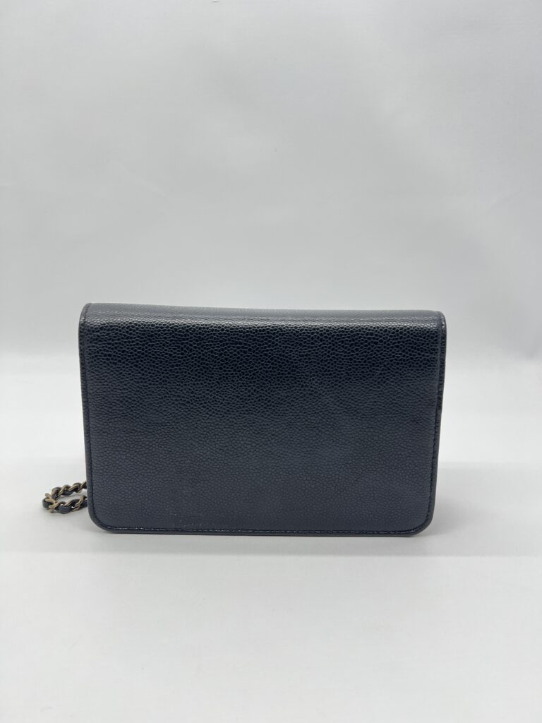 Chanel Timeless Wallet On Chain Caviar Black GHW