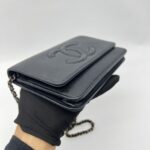 Chanel Timeless Wallet On Chain Caviar Black GHW