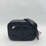Chanel CC Mania Camera Case Black GHW