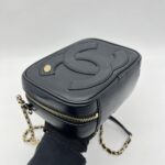 Chanel CC Mania Camera Case Black GHW