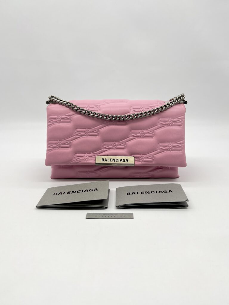 Balenciaga Triplet Small Bag Pink SHW