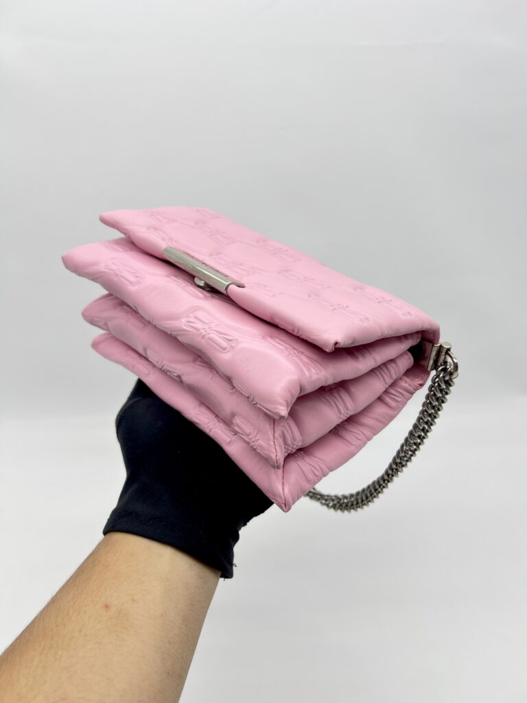 Balenciaga Triplet Small Bag Pink SHW
