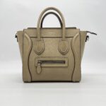 Celine Mini Luggage Taupe Caramel SHW