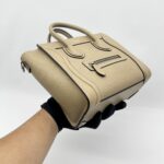 Celine Mini Luggage Taupe Caramel SHW