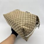 Gucci Match Ball Boston GG Canvas Beige White SHW