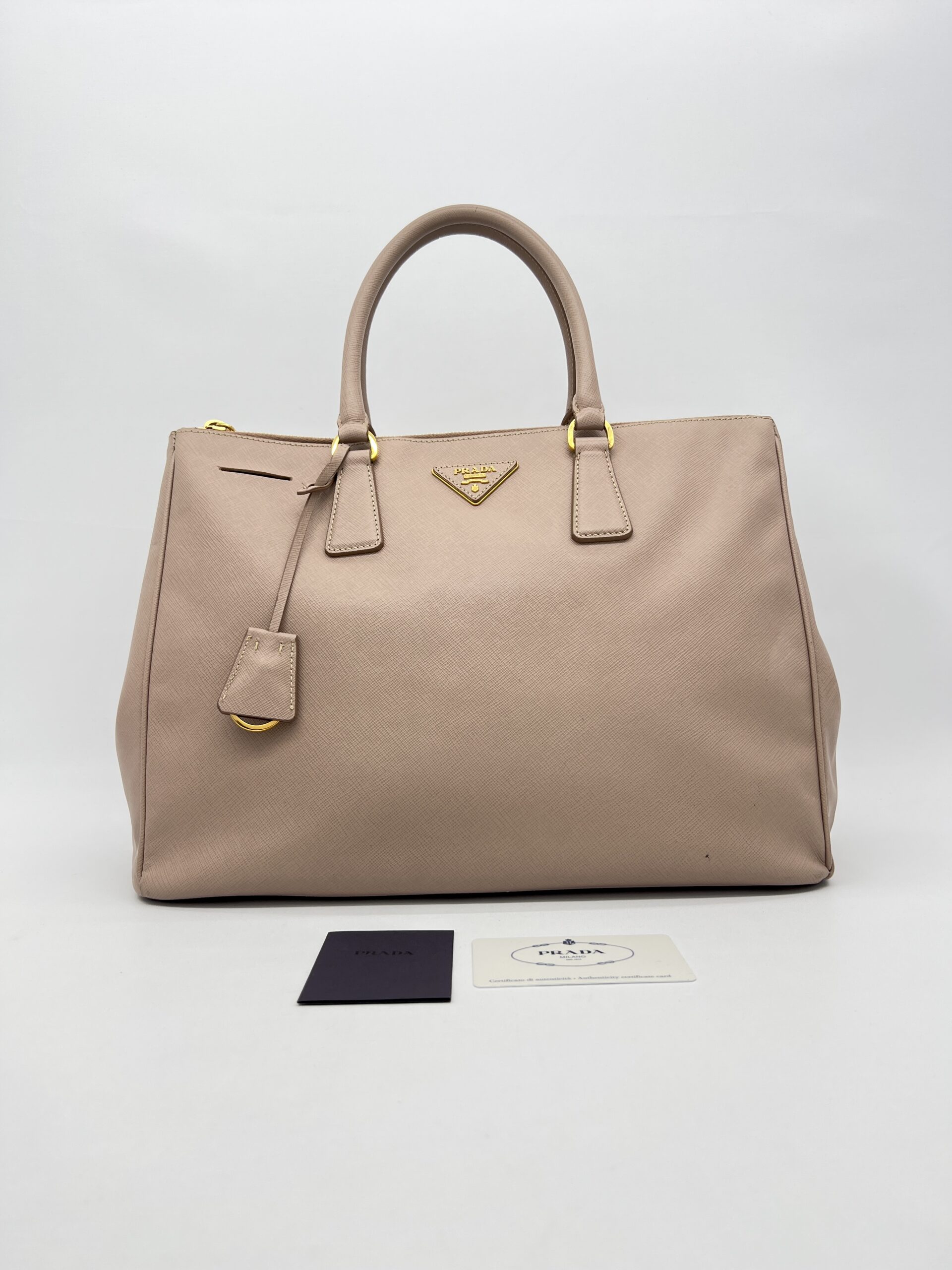 Prada Galleria Saffiano Lux Cammeo GHW