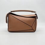 Loewe Puzzle Small Calfskin Tan SHW
