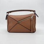 Loewe Puzzle Small Calfskin Tan SHW