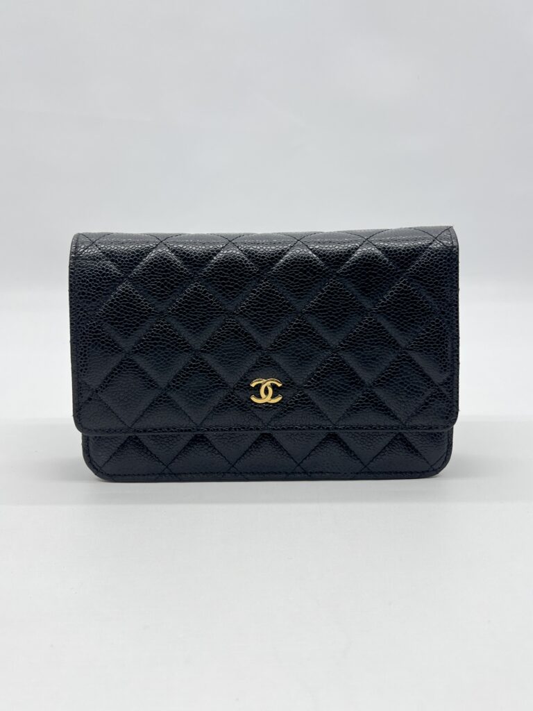 Chanel WOC Caviar Black GHW