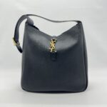 Saint Laurent Le 5 A 7 Supple Large Black GHW