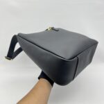 Saint Laurent Le 5 A 7 Supple Large Black GHW