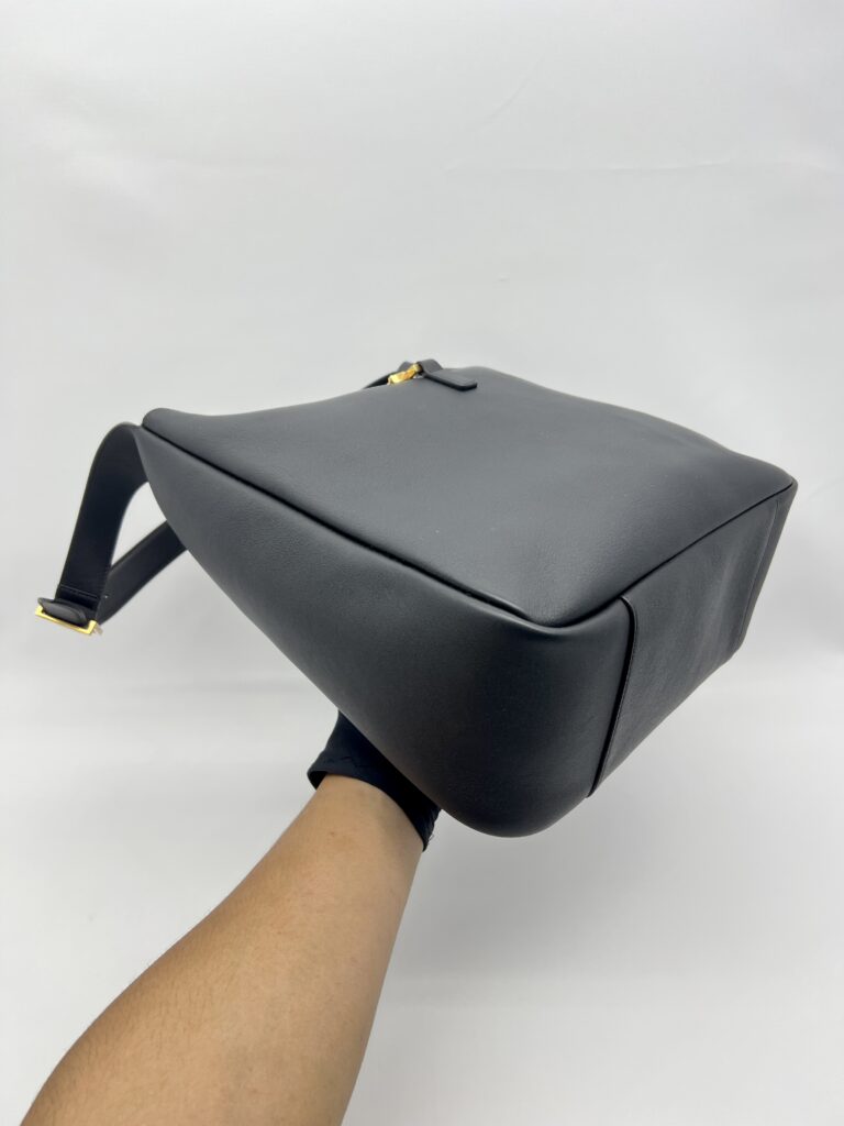 Saint Laurent Le 5 A 7 Supple Large Black GHW