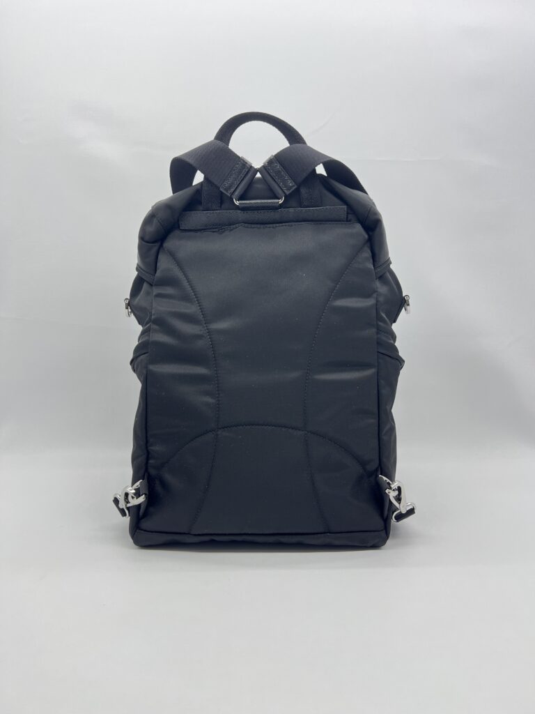 Prada Re-Nylon Backpack Black SHW