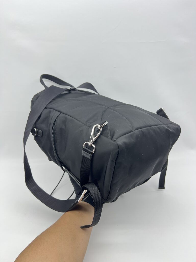 Prada Re-Nylon Backpack Black SHW