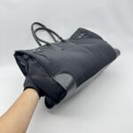 Prada 48H Sac De Jour Duffle Bag Nylon Black SHW