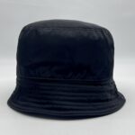 Prada Bucket Hat Nylon Black SHW