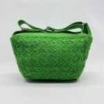 Bottega Veneta Webbing Crossbody Green SHW