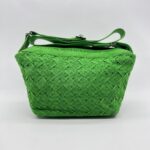 Bottega Veneta Webbing Crossbody Green SHW