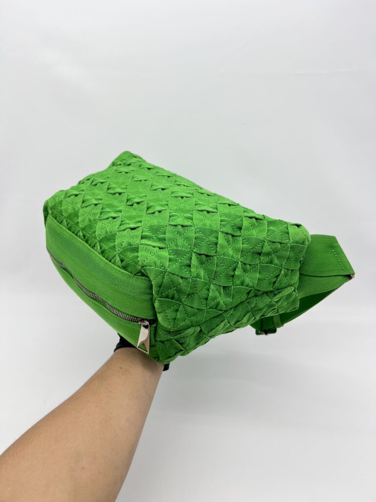 Bottega Veneta Webbing Crossbody Green SHW