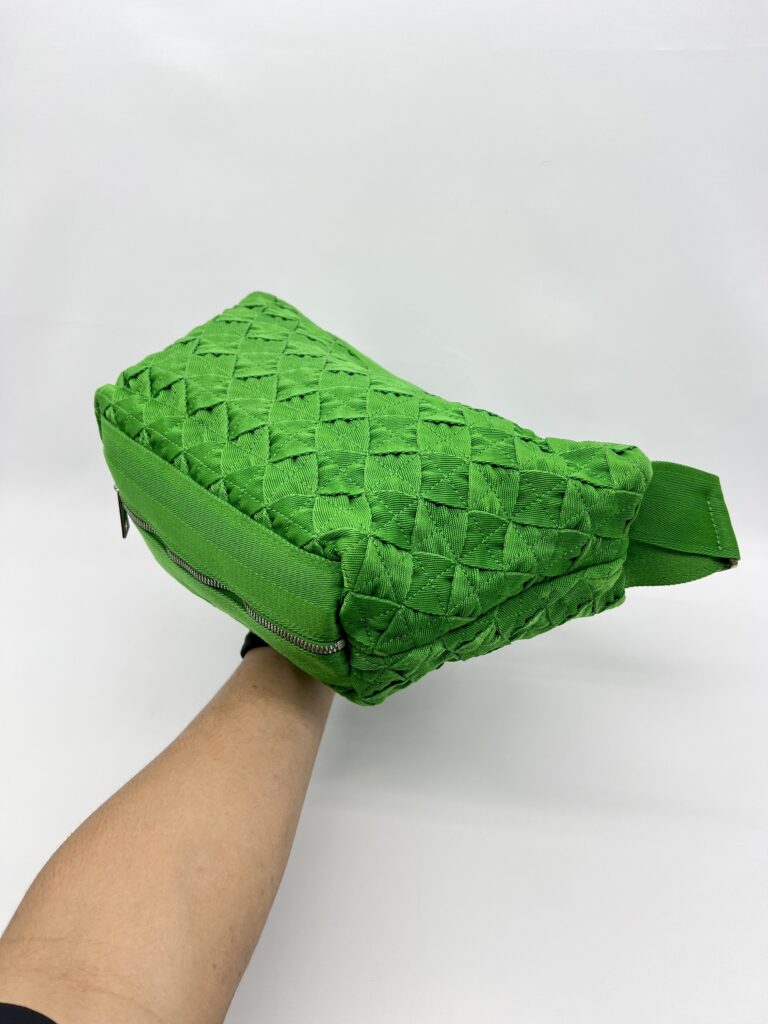 Bottega Veneta Webbing Crossbody Green SHW