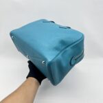 Hermes Victoria 35 Clemence Bleu Jean PHW