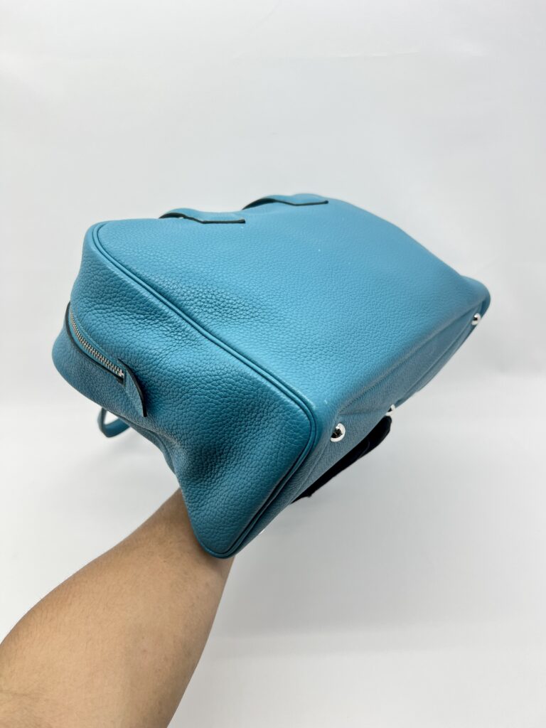 Hermes Victoria 35 Clemence Bleu Jean PHW