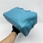 Hermes Victoria 35 Clemence Bleu Jean PHW