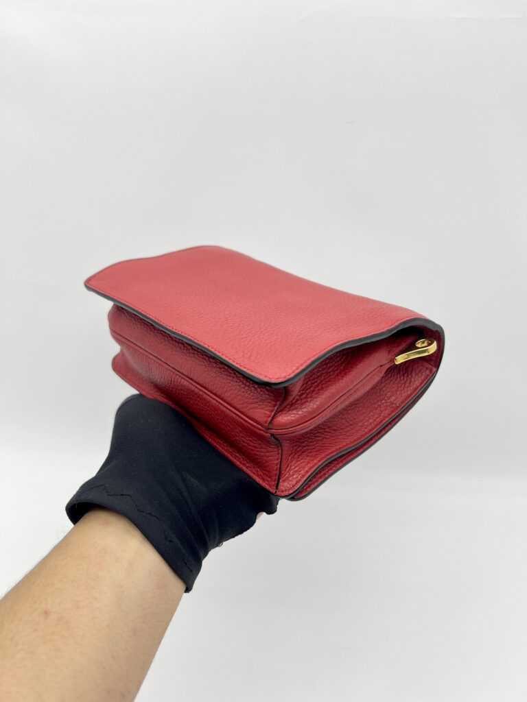 Prada Vitello Daino Rosso GHW