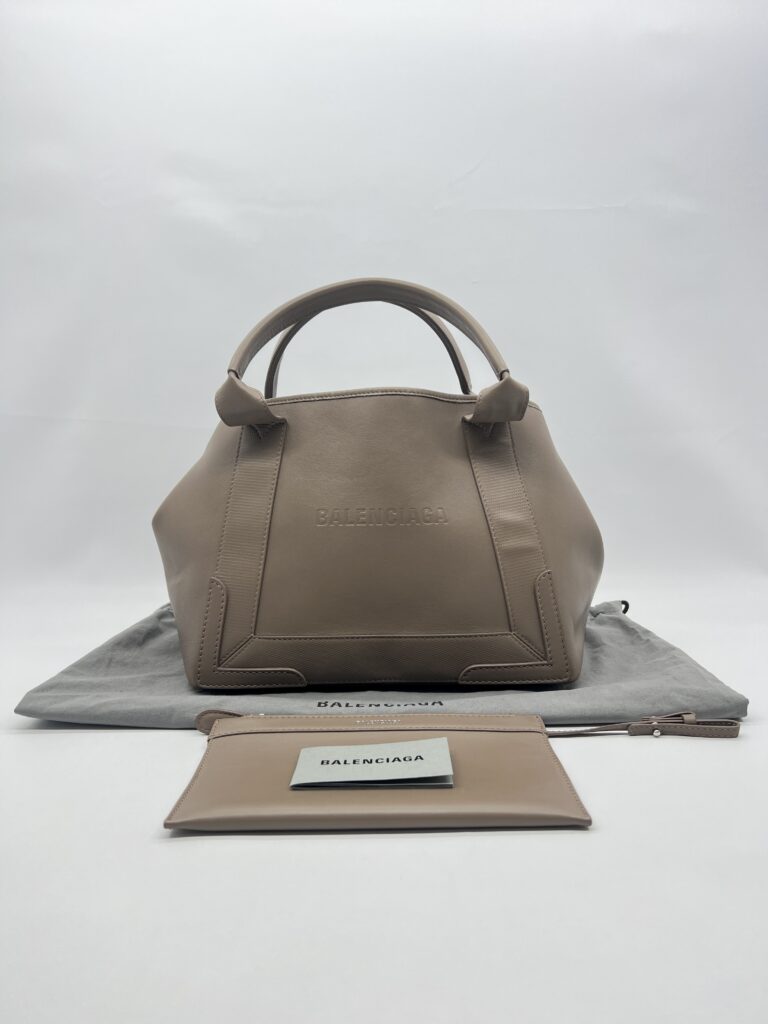 Balenciaga Cabas Taupe SHW