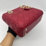 Dior Lady Dior Small Lambskin Red Chery GHW
