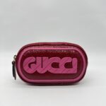 Gucci Belt Bag Crinkled Red Pink