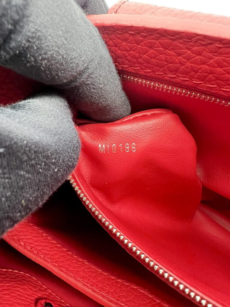 Louis Vuitton Capucines PM Taurillon Red SHW