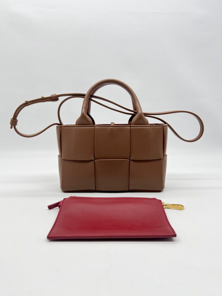 Bottega Veneta Candy Arco Tote Tan GHW