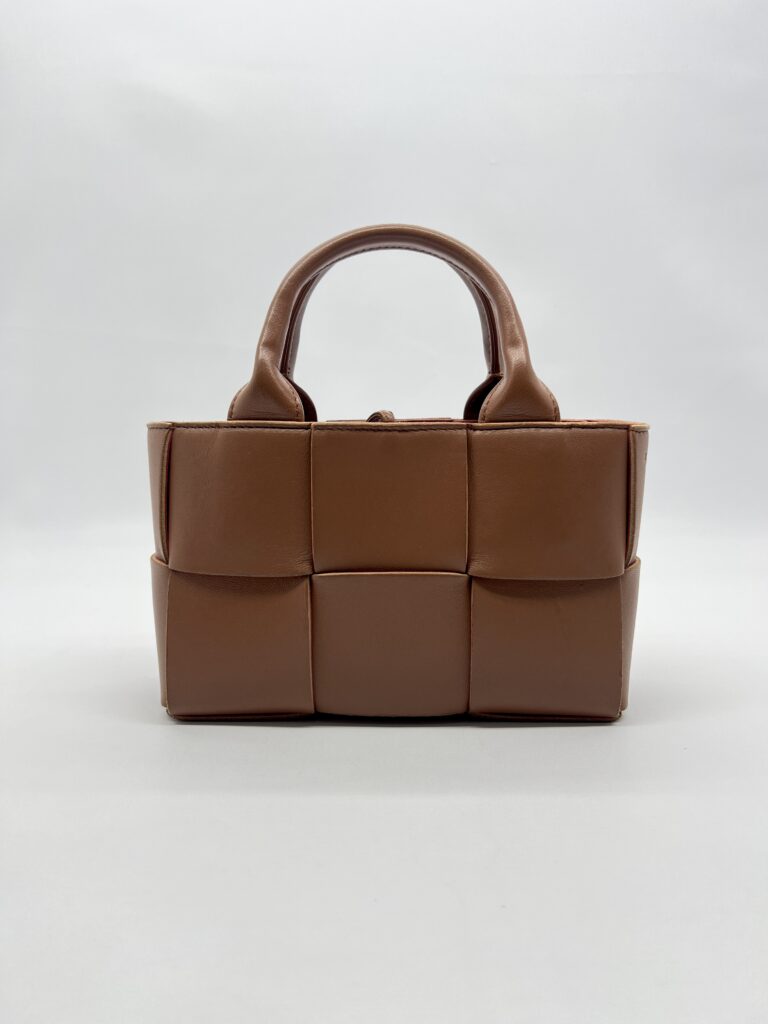 Bottega Veneta Candy Arco Tote Tan GHW