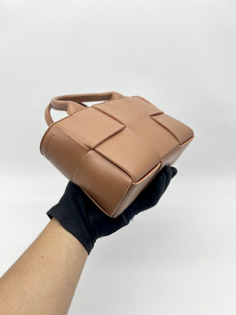 Bottega Veneta Candy Arco Tote Tan GHW
