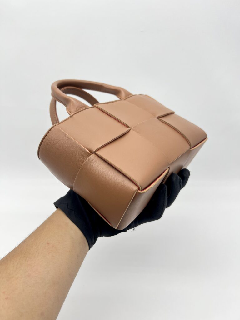 Bottega Veneta Candy Arco Tote Tan GHW