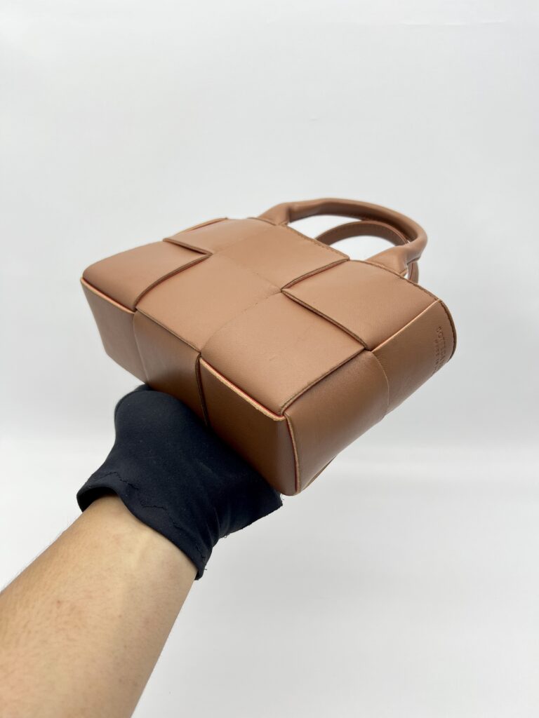 Bottega Veneta Candy Arco Tote Tan GHW