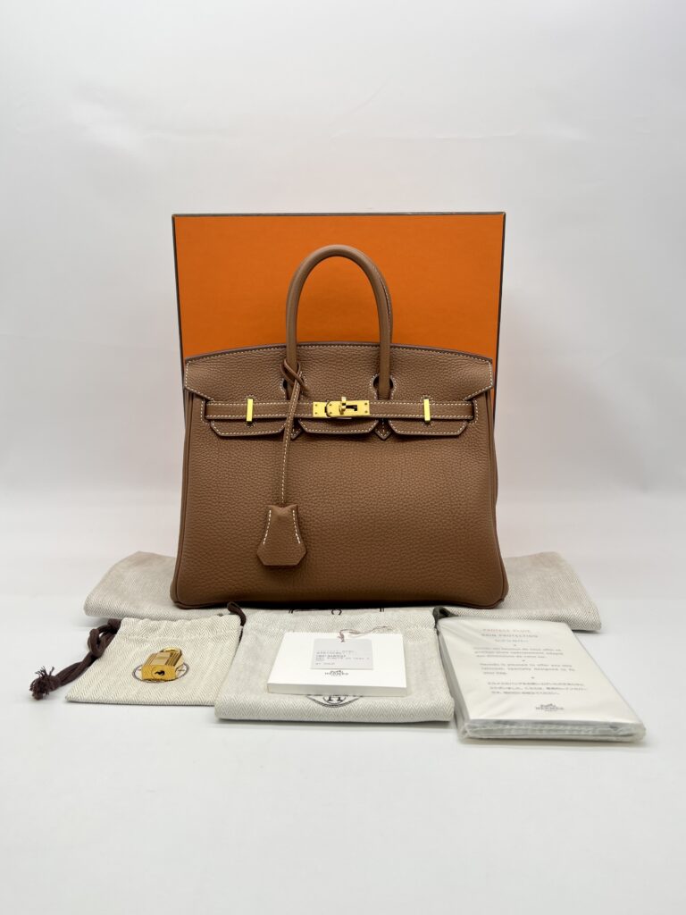 Hermes Birkin 25 Togo Gold GHW