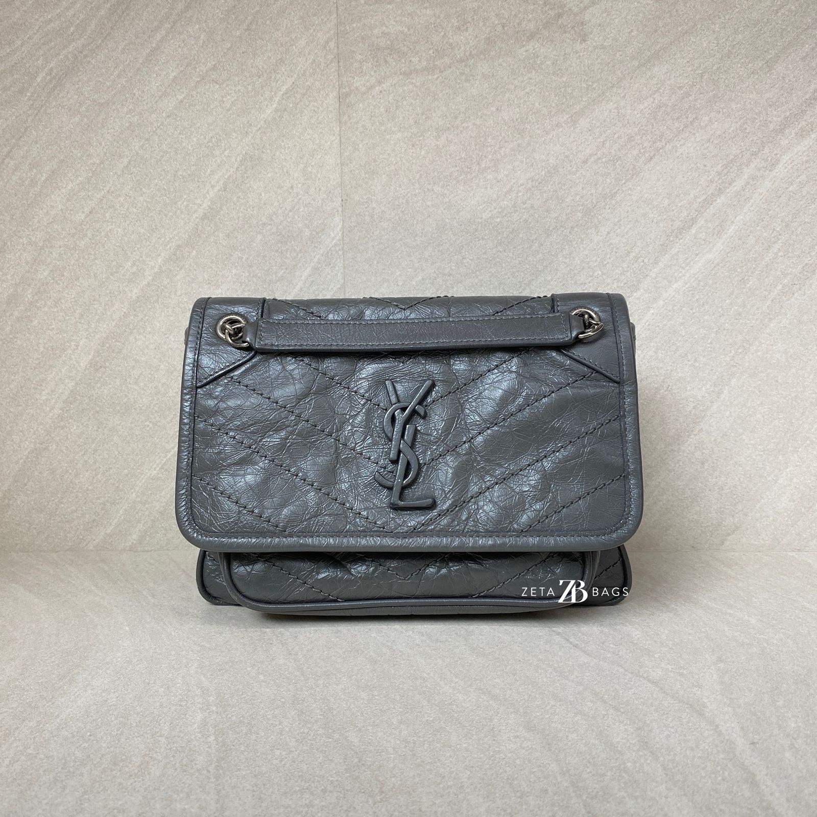 Saint Laurent Niki Baby Grey RHW