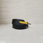 Louis Vuitton Strap Epi Noir Hot Pink SHW