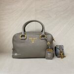 Prada Vitello Phenix Bauletto Argilla