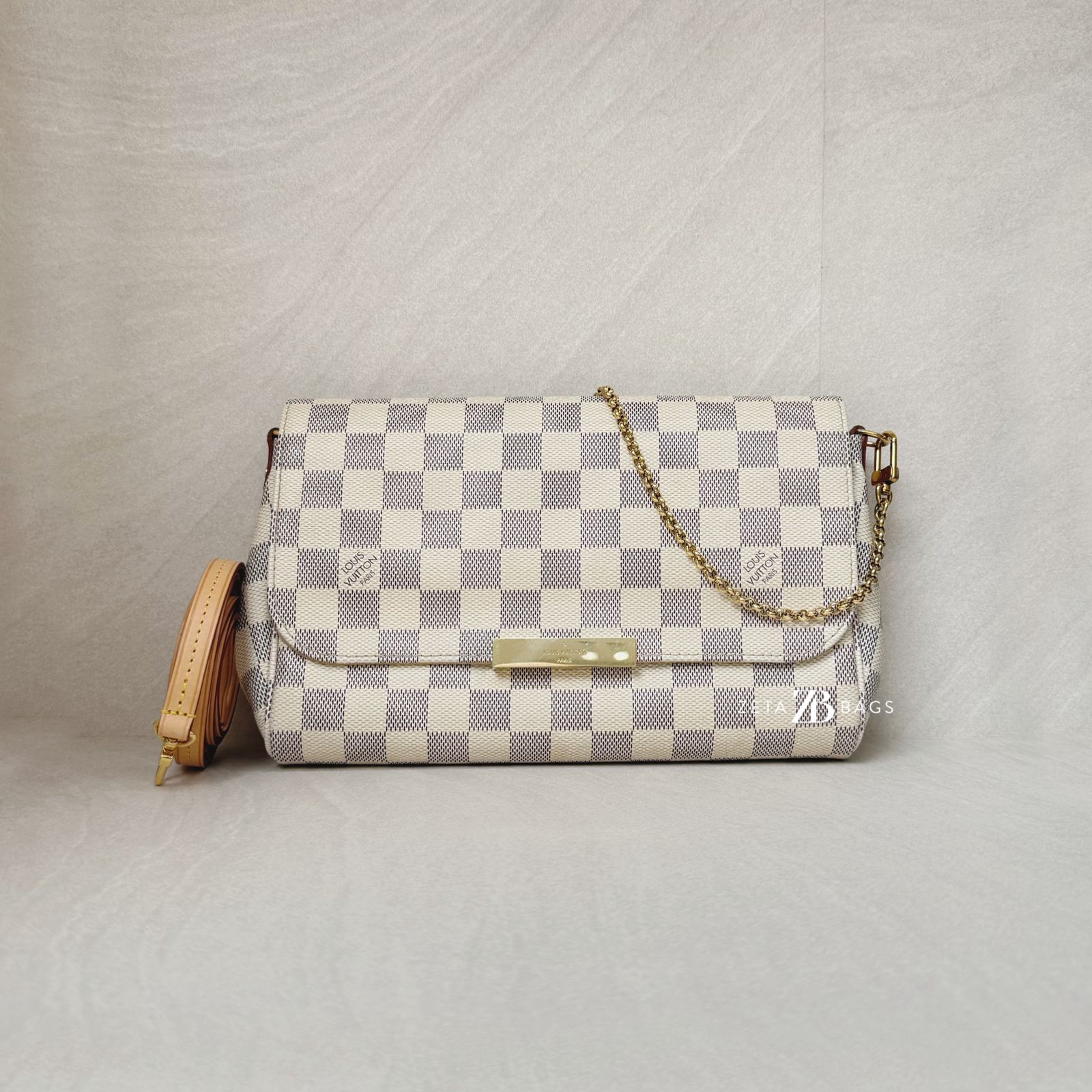 Louis Vuitton Favorite Damier Azur GHW