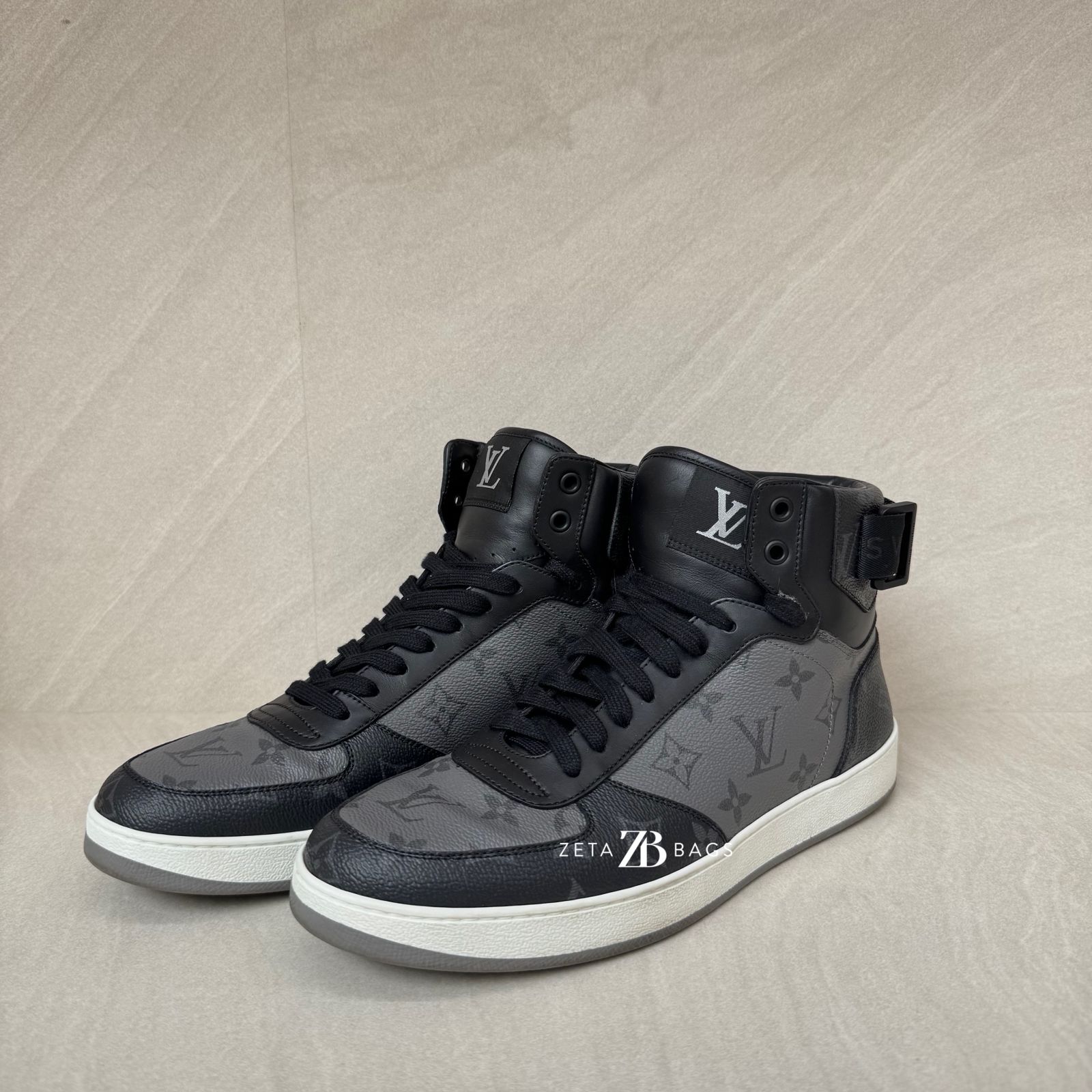 Louis Vuitton Rivoli Sneakers Monogram Eclipse Black