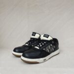 Dior B27 Uptown Low-Top Oblique White Black